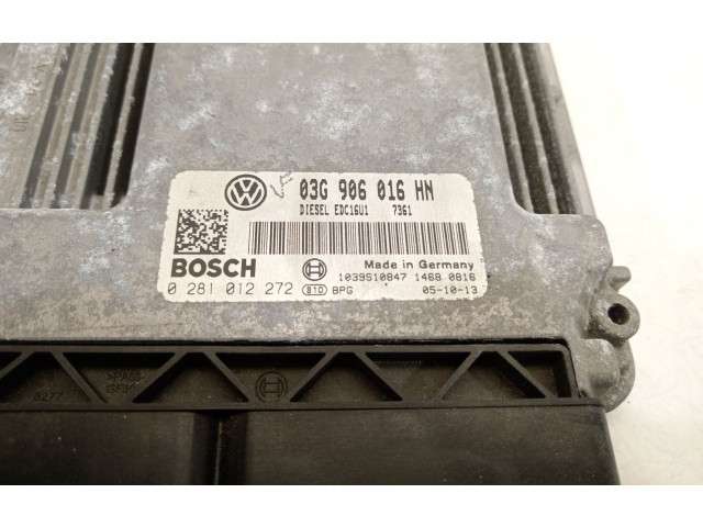 Řídící jednotka 03G906016HN, 0281012272   Volkswagen Caddy 2007