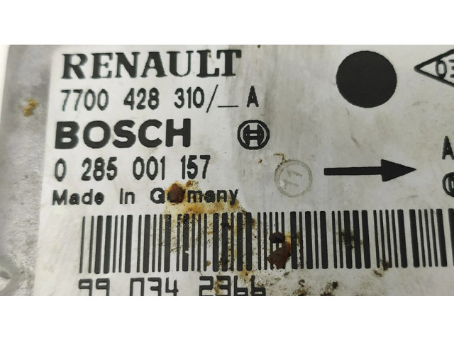 Блок подушек безопасности 0285001157, 7700428310A Renault Clio III