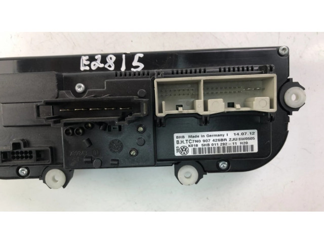 Блок управления климат-контролем 7N0907426BR Volkswagen Caddy