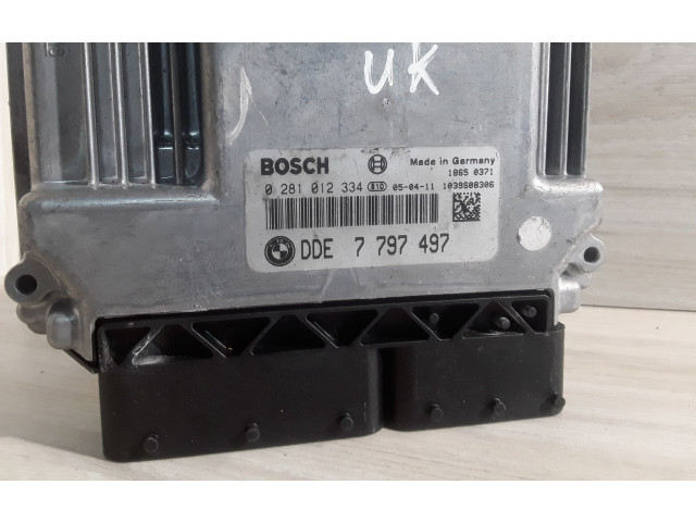 Řídící jednotka 0281012334, DDE7797497 BMW 1 E81 E87 2004