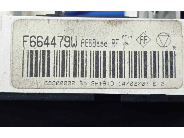 Модуль блока управления кондиционером F664479W, 11.PINES   Citroen C2