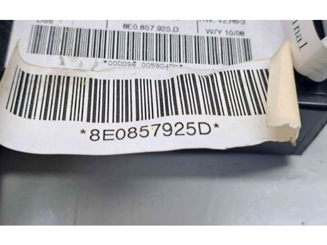 Блок комфорта 8E0857925D Audi A3 S3 A3 Sportback 8P