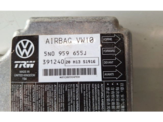 Блок подушек безопасности 5N0959655J, 5N0959655J   Volkswagen PASSAT B6