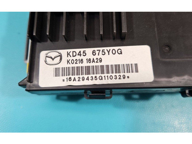 Блок комфорта KD45675Y0G, IMPRK1383362 Mazda 3 III