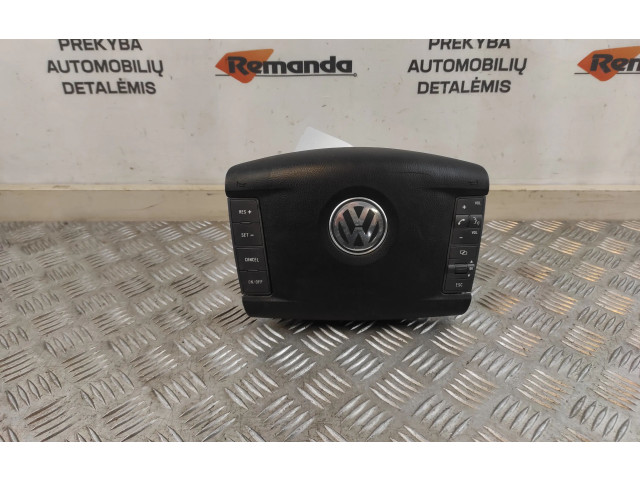 Подушка безопасности водителя 3D0880201BL, 3D0880201BL Volkswagen Phaeton