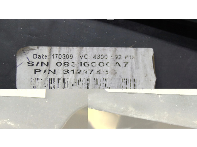 Зеркало электрическое Volvo V70 2008 - 2013 года