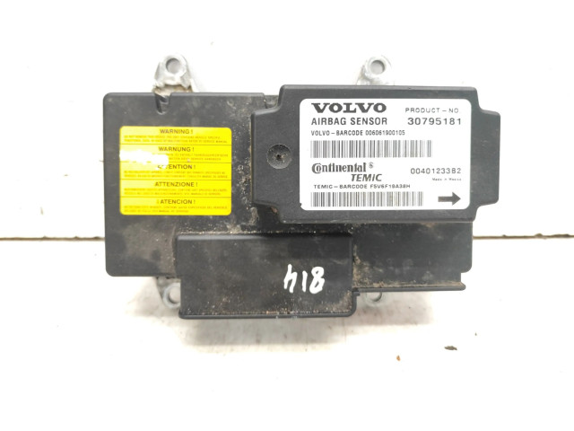 Блок подушек безопасности 30795181, 00401233B2 Volvo C70
