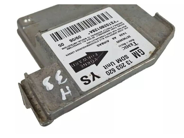 Блок подушек безопасности 13203620 Opel Meriva A