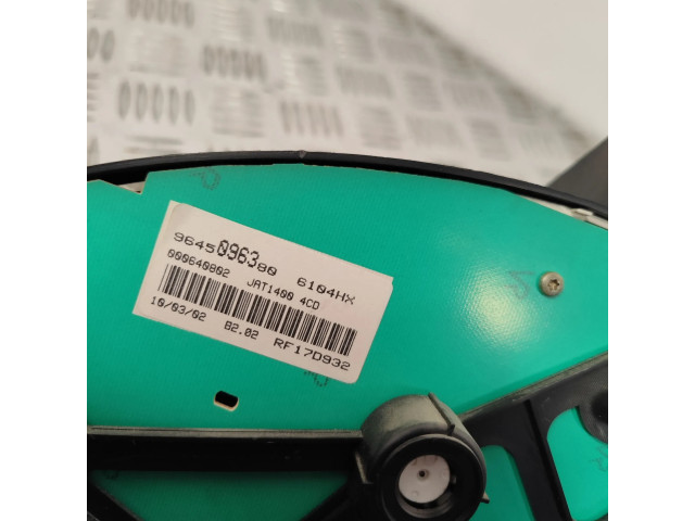 Přístrojová deska Peugeot 206 CC 2003 9645096380