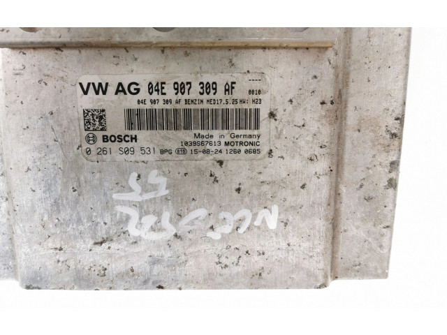 Комплект блоков управления 0261S09531*, 0261S09531 04E907309AF Skoda Rapid (120G, 130G, 135G)