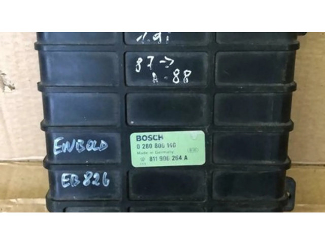 Блок управления двигателя 0280800140, 811906264A Audi 80 90 B3