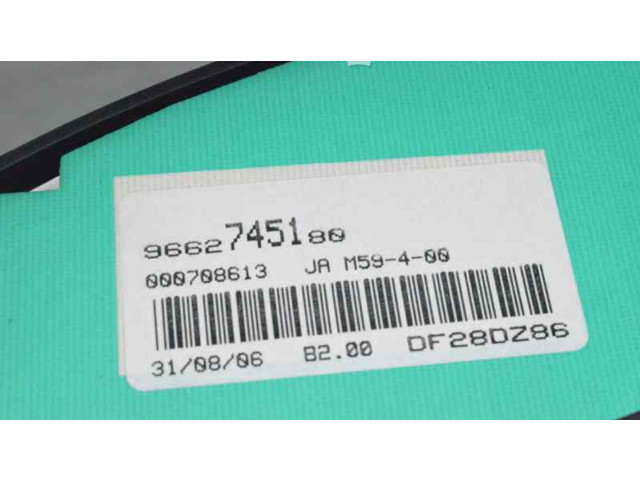 Přístrojová deska Citroen Berlingo 2006 9662745180, 9662745180