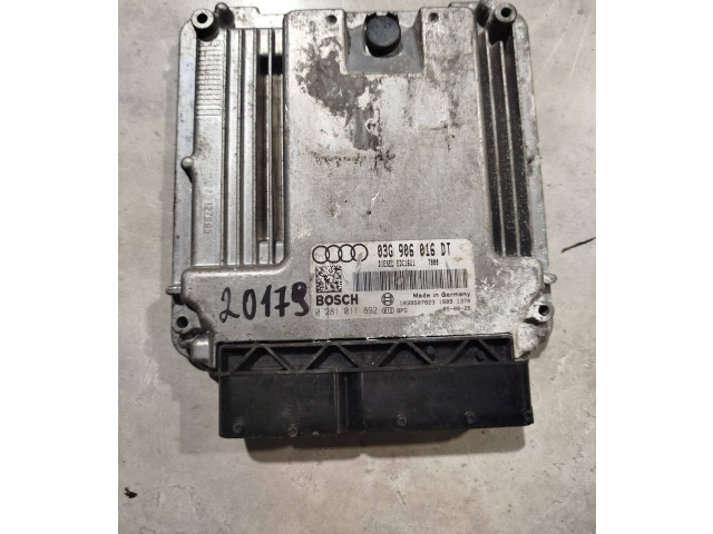 Блок управления двигателя 03G906016DT, 0281011892 Audi A3 S3 A3 Sportback 8P