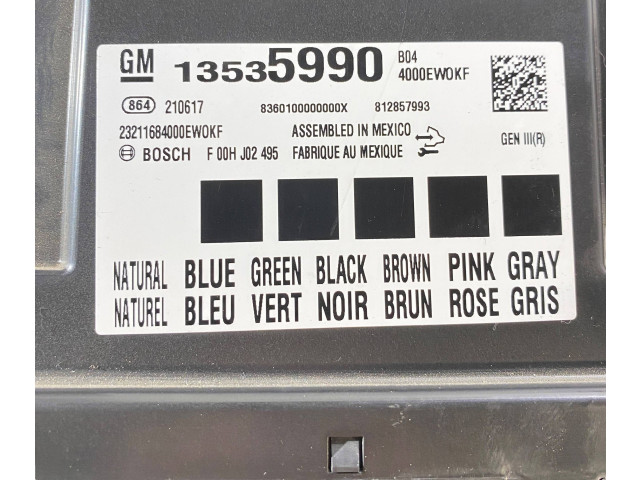 Блок комфорта 13535990, 23332563   Chevrolet Camaro   