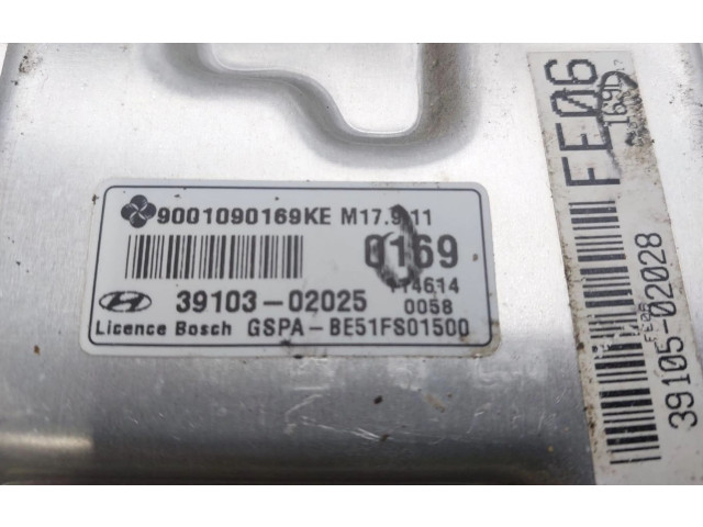 Блок управления двигателем ECU 3910502028 Hyundai i10