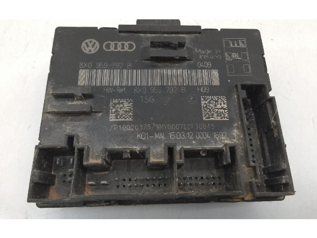 Блок управления 8X0959792B Audi A1