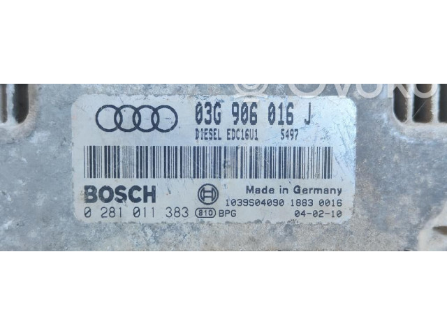 Руль Audi A3 S3 8P  2003 - 2012 года 0281011383      