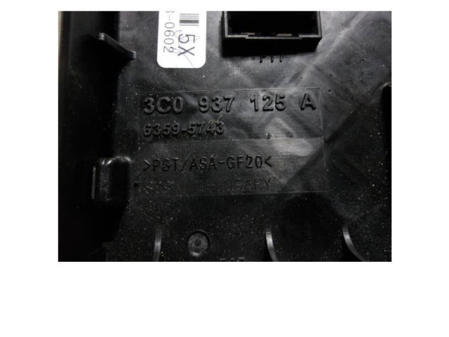   Pojistková skříňka 3C0937125A, 3C0937125A   Volkswagen Tiguan 2016