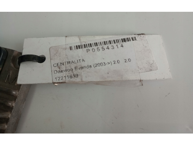 Блок управления двигателя 12211619   Chevrolet Evanda