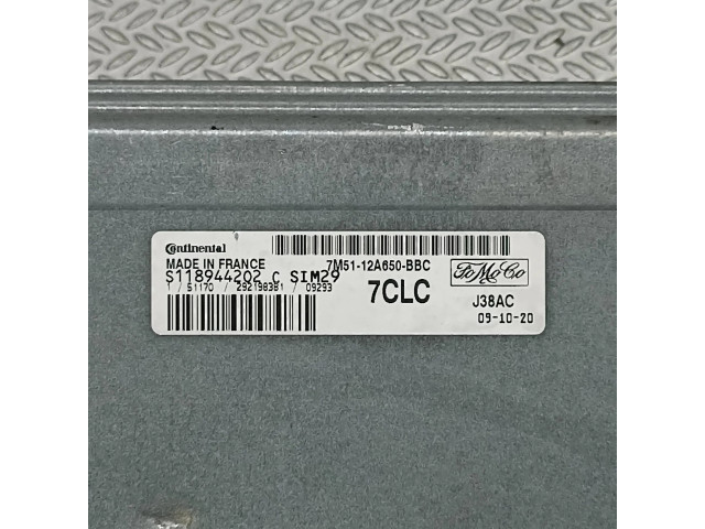 Řídící jednotka 7M5112A650BBC, S118944202C Ford Focus 2009