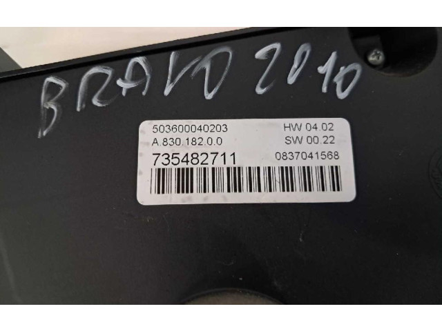 Блок управления климат-контролем 77364380 Fiat Bravo Brava