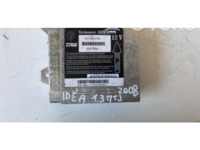 Блок подушек безопасности 51765170, 199A3000 Fiat Idea