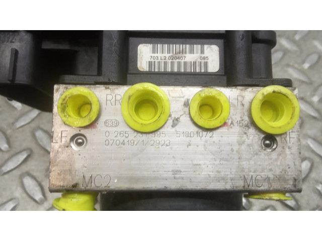 Блок АБС 51801072, 0265231995 Fiat Linea
