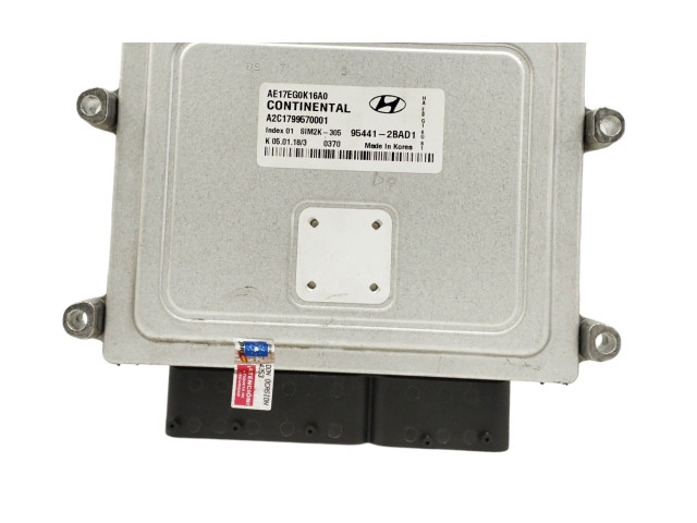 Блок управления коробкой передач 954412BAD1, A2C1799570001   Hyundai Ioniq