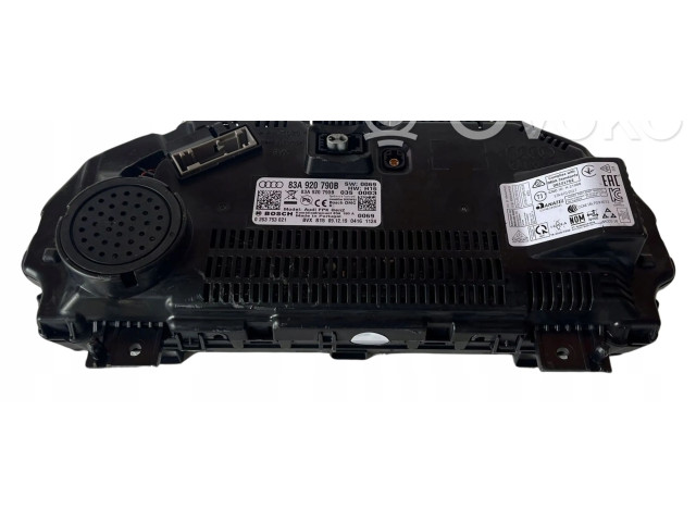 Панель приборов 83A920790B Audi Q3 F3