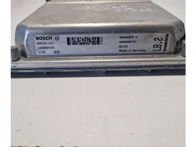 Блок управления двигателя 30646978A, 1039S04101   Volvo XC90