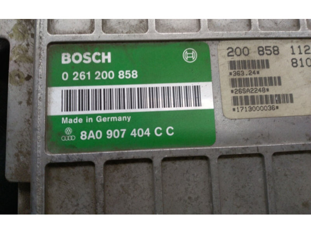 Блок управления двигателя 8A0907404CC, 0261200858   Volkswagen PASSAT B4