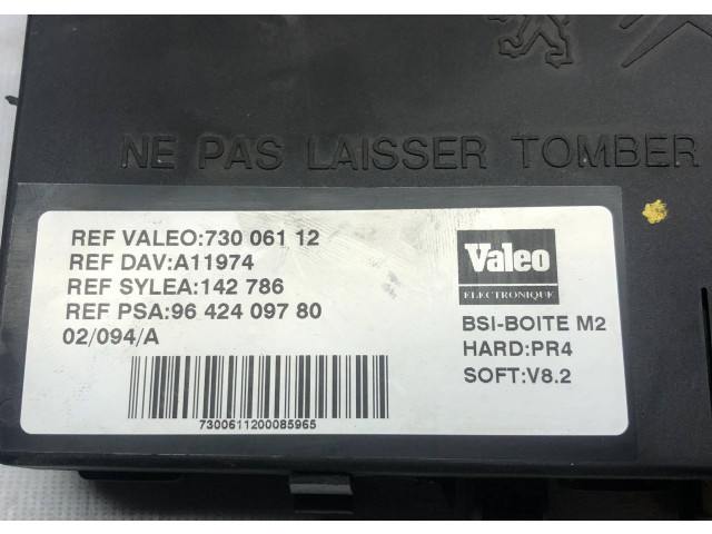 Řídící jednotka 9646989080, 9642409780 Citroen Berlingo 2003