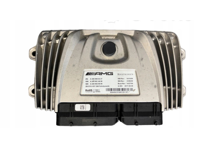 Řídící jednotka A2059000227, A2059000227 Mercedes-Benz C W205 2014