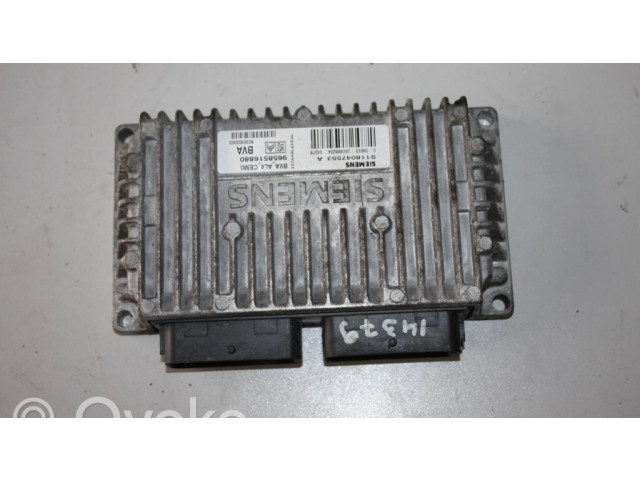 Блок управления коробкой передач 9658516880, S118047553A Citroen Xsara Picasso