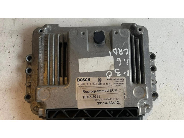 Блок управления двигателя 0281016523 Hyundai i30