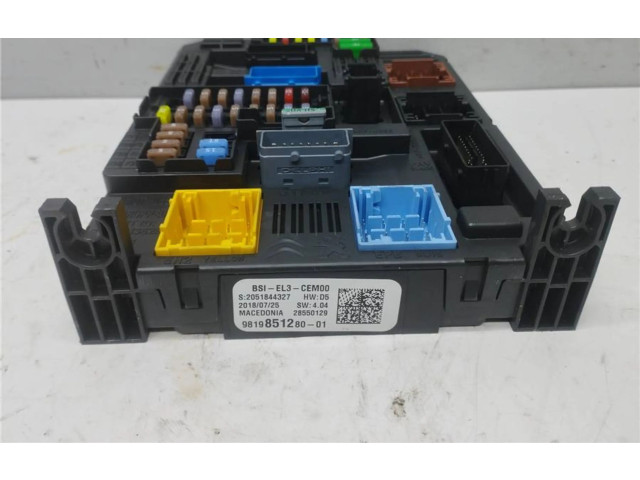 Pojistková skříňka 9819851280, 0090012 Peugeot 308 2018