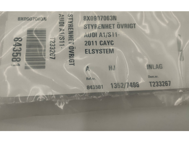 Блок комфорта 8X0907063A, 5DK00965875 Audi A1