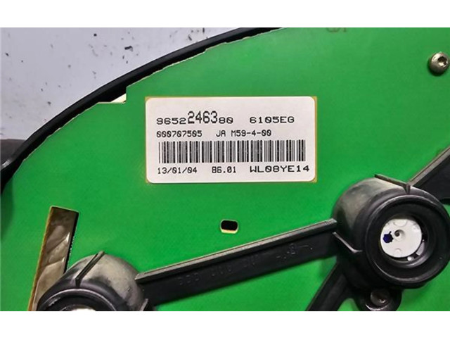 Přístrojová deska  Citroen Berlingo 1999 9852246380, 6105EG  