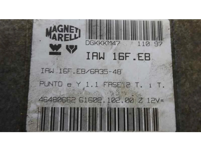 Řídící jednotka 46480662, IAW16FEB   Fiat Punto (176) 1994