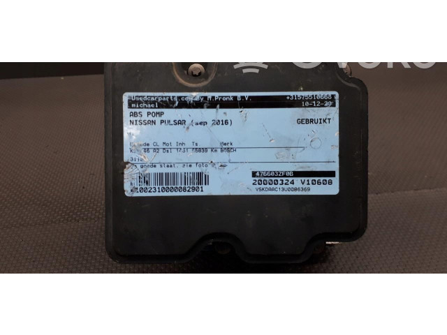 Jednotka ABS 476603zf0b Nissan Pulsar 2016
