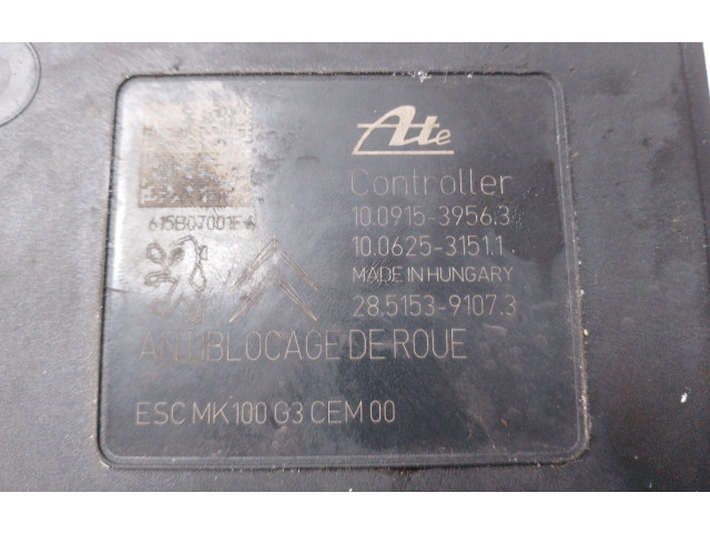 Блок АБС 1616773280, 9814482780 Peugeot 2008 I 2013 - 2019 года