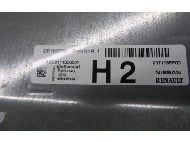 Řídící jednotka 237105FP0D, 896445334 Nissan Micra K14 2019