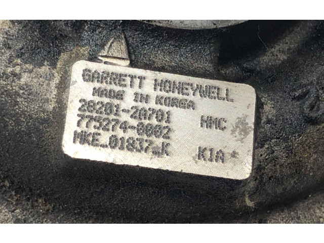 Turbodmychadlo Турбина 28201-2A701 KIA Venga