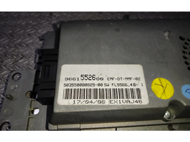 Дисплей 9661552680 Peugeot 607