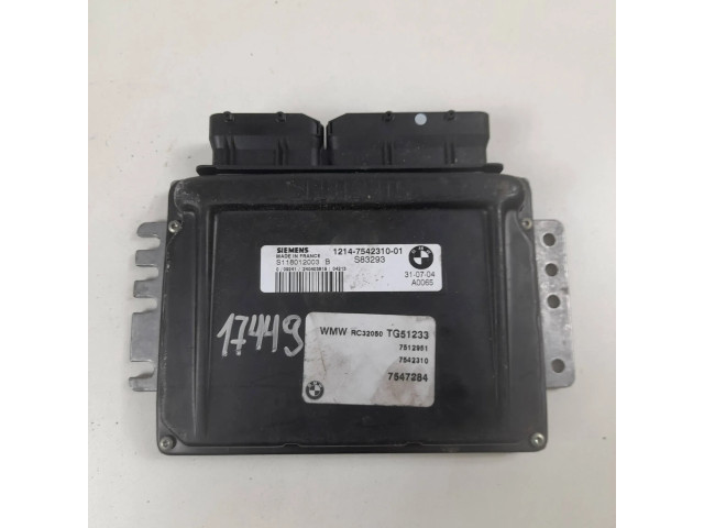 Řídící jednotka S118012003B, 7542310   Mini One - Cooper R50 - 53 2002