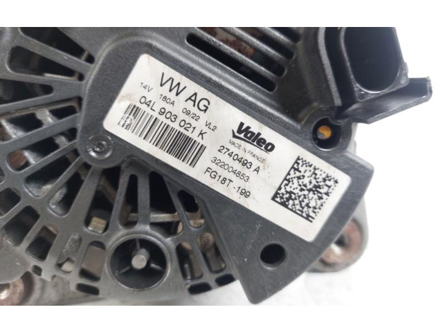 Генератор 04L903021K Skoda Octavia Mk3 (5E)