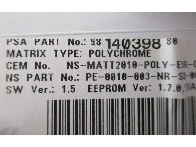 Дисплей    9814039880   Citroen DS4