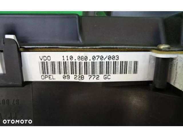 Přístrojová deska Opel Zafira A 2002 09228772GC