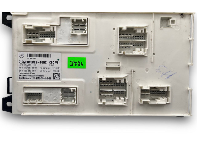 Блок комфорта S3784, A1769001101 Mercedes-Benz A W176