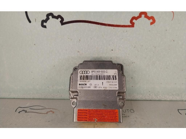 Блок подушек безопасности 8P0959655C, 8P0959655C   Audi A3 S3 8P